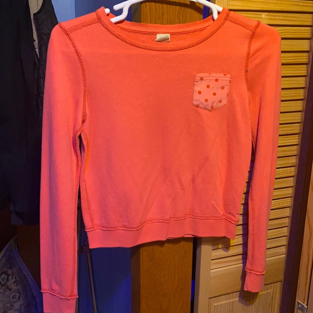 Hollister pink sweater size medium
